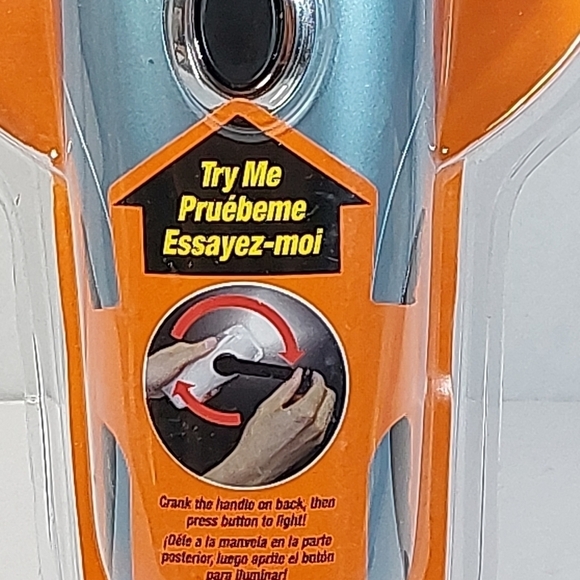 Garrity Power Lite Super Bright 3 LED Flashlight No Battery, No Bulbs Needed/NEW - Picture 2 of 10